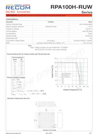 RPA100H-11048SRUW/N Datasheet Page 7