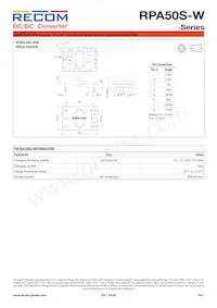 RPA50S-483.3SW/P Datasheet Page 8