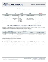 SBM-40-RGBW-P41-QC100 Datasheet Page 5