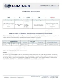 SBM-40-RGBW-P41-QC100 데이터 시트 페이지 5