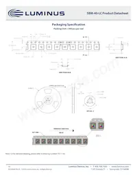 SBM-40-RGBW-P41-QC100 데이터 시트 페이지 15