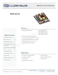 SBM-40-RGBW-SC41-QD100數據表 封面