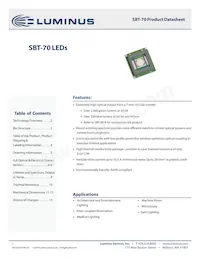 SBT-70-G-F75-JM201 Datasheet Copertura