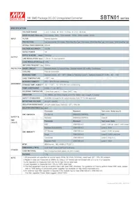 SBTN01M-15 Datasheet Page 3