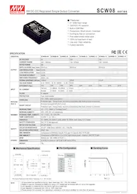 SCW08A-12 Datasheet Cover