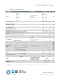 SLDN-20D1ALG Datasheet Page 4