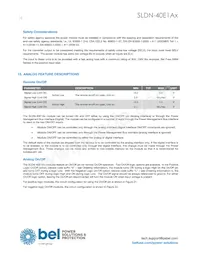 SLDN-40E1ALG Datasheet Pagina 12