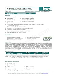 SLIN-30E1ALG Datasheet Cover