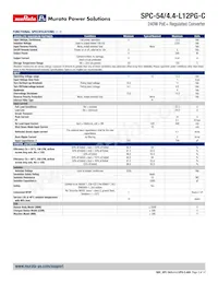 SPC-54/4.4-L12PG-C Datasheet Pagina 3