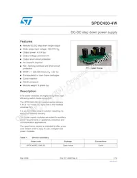 SPDC400FC12M0.35 Datasheet Cover