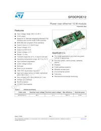 SPDCPOE12 Datenblatt Cover