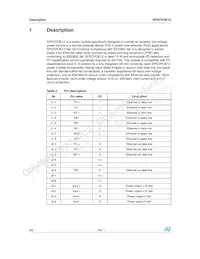 SPDCPOE12 Datasheet Pagina 2