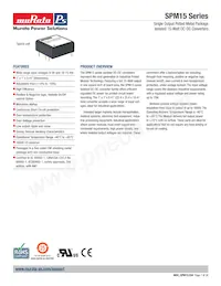 SPM15-033-Q12-C Datasheet Cover