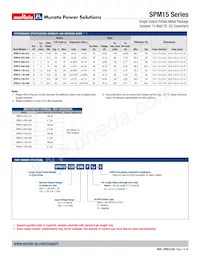 SPM15-033-Q12-C Datasheet Page 2