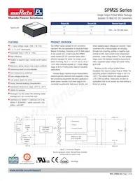 SPM25-120-D48P-C Datasheet Cover
