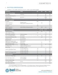 SQE48T30010-NDB0G Datasheet Pagina 2