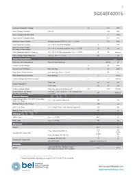 SQE48T40015-NDCKG 데이터 시트 페이지 3