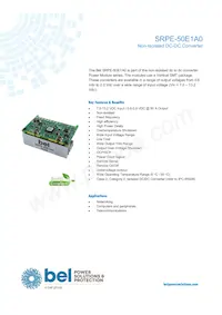 SRPE-50E1A0G Datasheet Cover