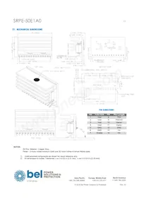 SRPE-50E1A0G Datasheet Pagina 15