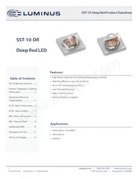 SST-10-DR-B90-J660 Datasheet Cover