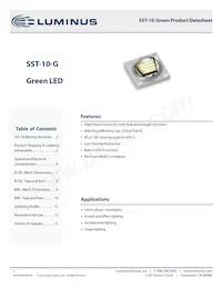 SST-10-G-B90-F530 Datasheet Cover