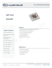 SST-10-R-B90-G630 Datasheet Cover