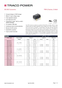 TDR 2-4823SM Datenblatt Cover