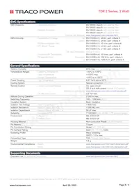 TDR 2-4823SM Datasheet Page 3