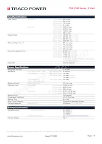 TDR 2-4823WISM Datasheet Page 2