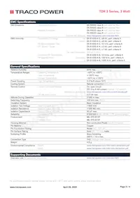 TDR 3-4823SM Datasheet Pagina 3