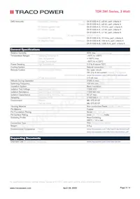 TDR 3-4823WISM Datasheet Page 3