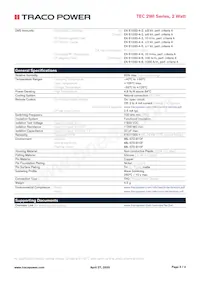 TEC 2-1221WI Datasheet Page 3