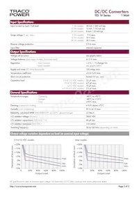 TES 1-2422V Datasheet Page 2