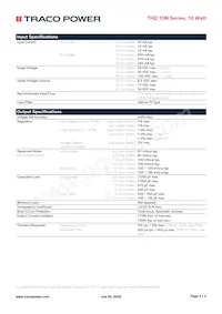 THD 10-4823N Datasheet Pagina 2