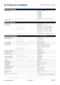 THD 10-4823N Datasheet Page 3