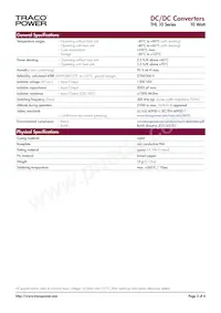 THL 10-2410 Datasheet Page 3