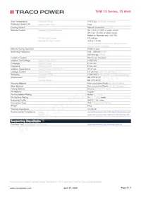 THM 15-4821 Datasheet Page 4