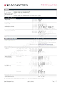 THM 6-4823WI Datasheet Page 2