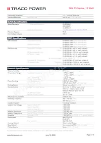 THN 15-4825WI Datasheet Page 3