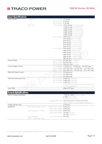 THN 20-4823 Datasheet Page 2