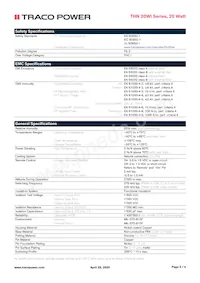 THN 20-4825WI Datasheet Page 3