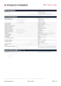 TMR 1-4823 Datasheet Page 3