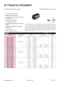 TMR 3-4812WIR Datasheet Cover