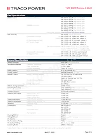 TMR 3-4812WIR Datasheet Page 3