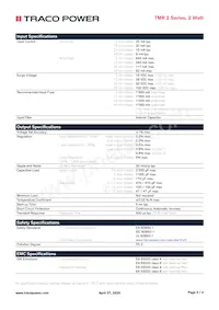TMR 4823 Datasheet Page 2