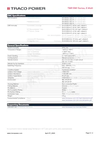 TMR 6-4822WI Datasheet Page 3