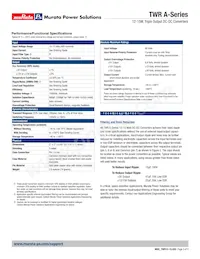 TWR-5/1500-12/250-D48A-C Datasheet Pagina 3