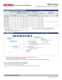 UEI15-150-Q12N-C Datasheet Pagina 2