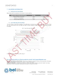 UIE48T24050-NDA0G Datasheet Page 17