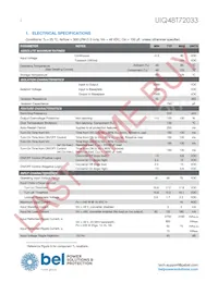 UIQ48T72033-NDA0G Datasheet Page 2
